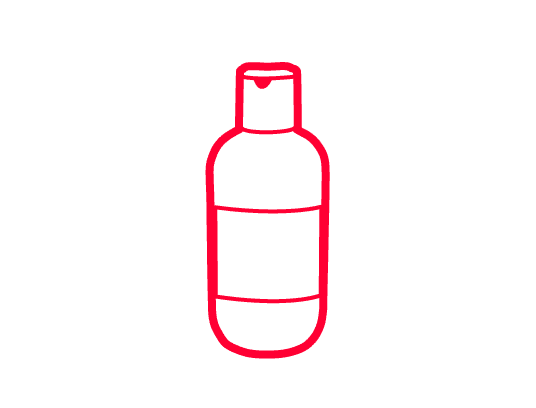 Duschen mit Shampoo